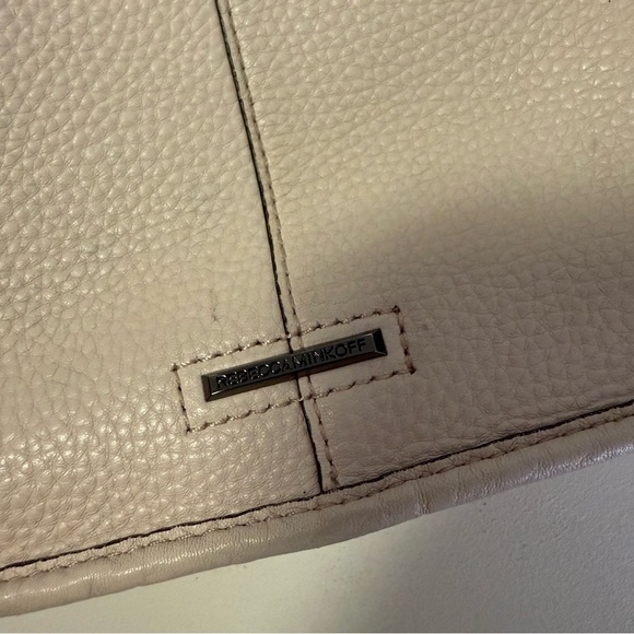 Rebecca Minkoff Whipstitch Mini Leather Crossbody Bag – Light Pink - Picture 8 of 10